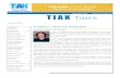 December 2016 Volume 11, Issue 12 TIAK TIMES · A complete listing is on the TIAK website here.. A big thank you to our outgoing TIAK President, Suzan Barnes. We look forward to continuing