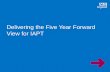 Delivering the Five Year Forward View for IAPT€¦ · Delivering the Five Year Forward View for IAPT . Key Publications 2 . 3 Commitments: Increase access to 1.5m people a year 15.58%