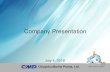 Company Presentation - cmp-chugoku.com · Company Presentation Chugoku Marine Paints, Ltd. CMP’s mascot, Pentaro. 2 Table of contents Section two: medium-term management plan 2-1