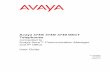 Avaya 3740/ 3745/ 3749 DECT Telephones · software, including but not limited to microsoft software or codecs, the avaya channel partner is required to independently obtain any applicable