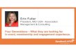 Four Generations, One Workplace · Four* Generations, One Workplace Erin M. Fuller, FASAE, CAE President, Association Management & Consulting . MCI USA