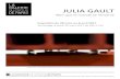 07 - JULIA GAULT - DP - Le Centre Culturel du Crous de Paris · 2019-10-12 · Dossier De presse | Julia Gault gaultju@gmail.com JULIA GAULT Formation 2016 Diplomée de l’École