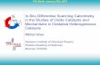 In-Situ Differential Scanning Calorimetry in the Studies of Oxide ...€¦ · ICP RAS FHI, Berlin, 27.01.2017 Calorimetric measurements: methods and instruments Differential Scanning