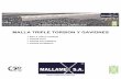 MALLA TT Y GAVIONES - Mallamex | Bienvenidosmallamex.mx/pdf/mallatriple.pdf · Existen fundamentalmente tres tipos de gaviones: Caja, Colchoneta y Cilindrico GAVION TIPO CAJA MALLAM