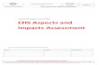 Integrated Management System (IMS) EHS Aspects and Impacts ... · Integrated Management System Document ID Revision No. 1 Issue Date 29-Sept-19 EHS Aspects and Impacts Assessment