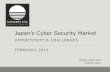 Japan’s Cyber Security Market€¦ · Japan’s Cyber Security Market OPPORTUNITY & CHALLENGES FEBRUARY 2016 William “Bud” Roth Visiting Fellow. ... GSOC unauthorized access