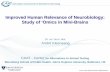 Improved Human Relevance of Neurobiology: Study of ‘Omics ... · 1,2 Type I diabetes mellitus 3.07E-03 13 75 ↓Glutamate metabolism, ↑MHC-I 1 Alanine, aspartate and glutamate
