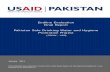 Endline Evaluation Final Report Pakistan Safe Drinking ... Safe... · Final Report Pakistan Safe Drinking Water and Hygiene Promotion Project (PSDW - HPP) January 2011 This publication