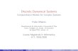 Discrete Dynamical Systems - Dipartimento di Informaticapages.di.unipi.it/.../02-DiscreteDynamicalSystems.pdf · Discrete Dynamical Systems Computational Models for Complex Systems