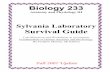 Sylvania Laboratory Survival Guidespot.pcc.edu/anatomy/backup/233_lab_survival_guide_Fall08.pdf · Anatomy and Physiology III Sylvania Laboratory Survival Guide Lab Objectives and