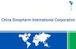 China Sinopharm International Corporationimages.mofcom.gov.cn/mt2/201601/20160114163446031.pdf · pharmaceutical industry in China China’s largest medical and pharmaceutical group