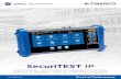SecuriTEST-IP sales brochure Spanish - Fiberco€¦ · C/Laguna del Marquesado 42G 28021 Madrid Spain. ile Explorer SETUP IP CAMERA TOOLS TEST@ IP COAX 2017-09-29 112104 SETUP JOBS