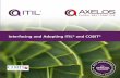 Interfacing and Adopting ITIL and COBIT · 2020-06-04 · 3.5 Governance and management activities related to IT services 27 4 Practical applications for using ITIL and COBIT together