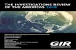 THE INVESTIGATIONS REVIEW OF THE AMERICAS 2018 · THE INVESTIGATIONS REVIEW OF THE AMERICAS 2018 ... The law and practice of international investigations Global Investigations Review