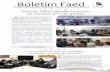 Boletim Faed - Udesc Faed · técnicos na Faed em 2014-01 Faed é contemplada com R$ 197 mil para equipamentos A Faed foi contemplada em segundo lugar no edital Pró-Equipamentos