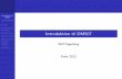 Introduktion til DM507rolf/Edu/DM507/F12/IntroSlides.pdf · Introduktion til DM507 Rolf Fagerberg Oversigt Kursusformat og-formaliteter M al med kursus Indhold af kursus Algoritmeanalyse