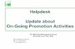 Helpdesk Update about On-Going Promotion Activitiesec.europa.eu/environment/archives/ecolabel/pdf/work_plan/...Helpdesk Update about On-Going Promotion Activities EU Marketing Management