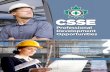 Professional Development Opportunities · Developing Effective OHSE Training Courses Essentials of Risk Management for OHSE Practitioners Measurement and Evaluation in OHS Managed