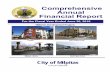 Comprehensive Annual Financial Report€¦ · General Information: 408-586-3000 455 EAST CALAVERAS BOULEVARD, MILPITAS, CALIFORNIA 95035-5479 October 21, 2016 Honorable Mayor, Members
