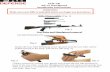 Gas Tube and Handguard removal - FAB Defense · 2014-08-06 · VFR-AK AK-47 Handguard Installation Instructions Gas Tube and Handguard removal Rotate the Gas Tube Retaining Lever