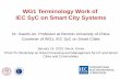 WG1 Terminology Work of IEC SyC on Smart City Systems€¦ · IEC SyC on Smart City Systems Dr. Xiaomi An, Professor at Renmin University of China Convener of WG1, IEC SyC on Smart