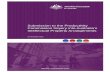 Submission to the Productivity Commission Inquiry into ... · firm growth. This is impacting both commercial practice and the work of government. IP rights are increasingly embedded
