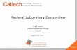 Federal Laboratory Consortium - flcfarwest.net · Federal Laboratory Consortium Technology Transfer & Corporate Partnerships August 30, 2017. Technology Transfer & Corporate Partnerships