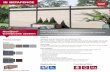 Privacy solutions - Betafence · The Laminate panels are available in 3 different colors : red, titan grey & slate gray. Each of the 3 colors comes in different panel sizes & designs.