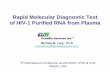 Rapid Molecular Diagnostic Test of HIV-1 Purified RNA from ... · DASL Rapid™ HIV-1 RNA Assay (under development) Design Objectives: • High sensitivity (>90% detection rate)