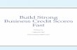 Build Strong Business Credit Scores Fast · —— the 6 secret steps to building business credit —— 3 6 Steps To Building Business Credit In this book we will be showing you