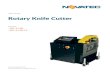 USER GUIDE Rotary Knife Cutter - Novatec · 2019-08-06 · The NOVATEC, NC-5 Rotary Knife Cutter offers high versatility to cut a wide range of profiles. It is able to cut small profiles