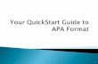 APA style is a system for documenting and formatting your … · 2011-08-25 · APA style is a system for documenting and formatting your research materials. Scholars use APA style