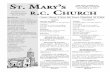 ST. MARY Sstmarysplainfield.org/media/35452/12302018.pdf · St. Mary’s Church December 30, 2018 Three Kings Celebration On January 4th, all parishioners are invited to come celebrate