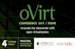 #oVirtConf - resources.ovirt.org oVirt Training.pdf · oVirt CONFERENCE 2019 / ROME Innovate the datacenter with open virtualization OCTOBER FRIDAY oVirt italia Oracle Italia Via