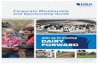 Corporate Membership and Sponsorship Guide€¦ · Contact our office at info@dairyforward.com or 920-883-0020 @DairyForward Dairy Business Association @DairyForward Dairy Business