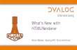What's New with HTMLRenderer - Dyalog Ltd.€¦ · What's New with HTMLRenderer Brian Becker, Dyalog APL Tools Architect