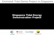 Envirotek Tidal Demo Project in Singapore · • Ocean Current / Tidal In-Stream energy is harvested by ... Large Scale Commercial Scoping Grid-Tied Projects Strategic Planning Scouting