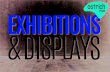 EXHIBITIONS & DISPLAYS - Ostrich Print · BACKDROPS Backdrops are made up of the same components as display stands — a strong, lightweight, tubular aluminium frame and a printed
