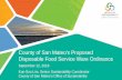 County of San Mateo’s Proposed Disposable Food Service ...ccag.ca.gov/wp-content/uploads/2019/09/4.2-County... · 1. Eliminate disposable food service ware that is not reusable
