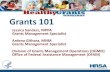 HGW Grants 101 Conference - hrsa.gov · Grants 101 Jessica Sanders, MPPA Grants Management Specialist. Ardena Githara, MNM. Grants Management Specialist . Division of Grants Management