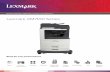 Lexmark XM7100 Series - GfK Etilize · 2014-11-07 · Lexmark is focused on delivering tailored solutions to solve the ... performance. And at the same time, help you minimize the