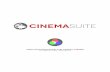 Cinema Themes User Documentation...Cinema Themes is an add-on package for our set of tools called "Cinema Suite". Cinema Suite is a collection of software extensions for Unity that