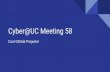 Cyber@UC Meeting 58 · Wi-Fi Alliance is a nonprofit group that certifies Wi-Fi networking standards WPA is short for Wi-Fi Protected Access New Features/Improvements Protection from