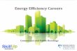 Energy Efficiency Careers - bestctr.org · Building Design, Energy Assessment and Performance Selected Occupations and Training Options Energy Efficiency Careers | Commercial and