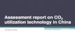 Assessment report on CO2 utilization technology in China · 2019-11-27 · utilization technology refers to the industrial and agricultural utilization technologies that apply physical,