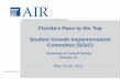 Florida’s Race to the Top Student Growth Implementation ... · score) of student test scores the prior year. 19. Variables evaluated. Mobility Continuous variable Number of transitions