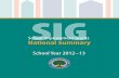 School Improvement Grants National Summary, School Year ... · SIG Key Findings Many SIG schools are making gains in mathematics and reading proficiency. Cohort 1 schools, which have