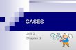 GASES - Mrs. Isernhagen's Science Page · Kinetic Theory for ideal gases. 1. Particles of a gas are infinitely small. Explains effusion & compressibility. 2. Particles of a gas are
