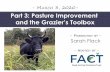 - MARCH 3, 2020- Part 3: Pasture Improvement and the …...March 12: Managing Pig-Poultry Rotational Grazing March 18: Livestock Compass Profit Management Tool March 25: Trees for
