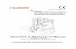 Operation & Maintenance Manualnobleliftkorea.com/shopinfo/download/FE3R08AC-UserManual.pdf · the forklift before using the forklift! ... 2.7 Adjustment of brake pedal ... the cast-offs